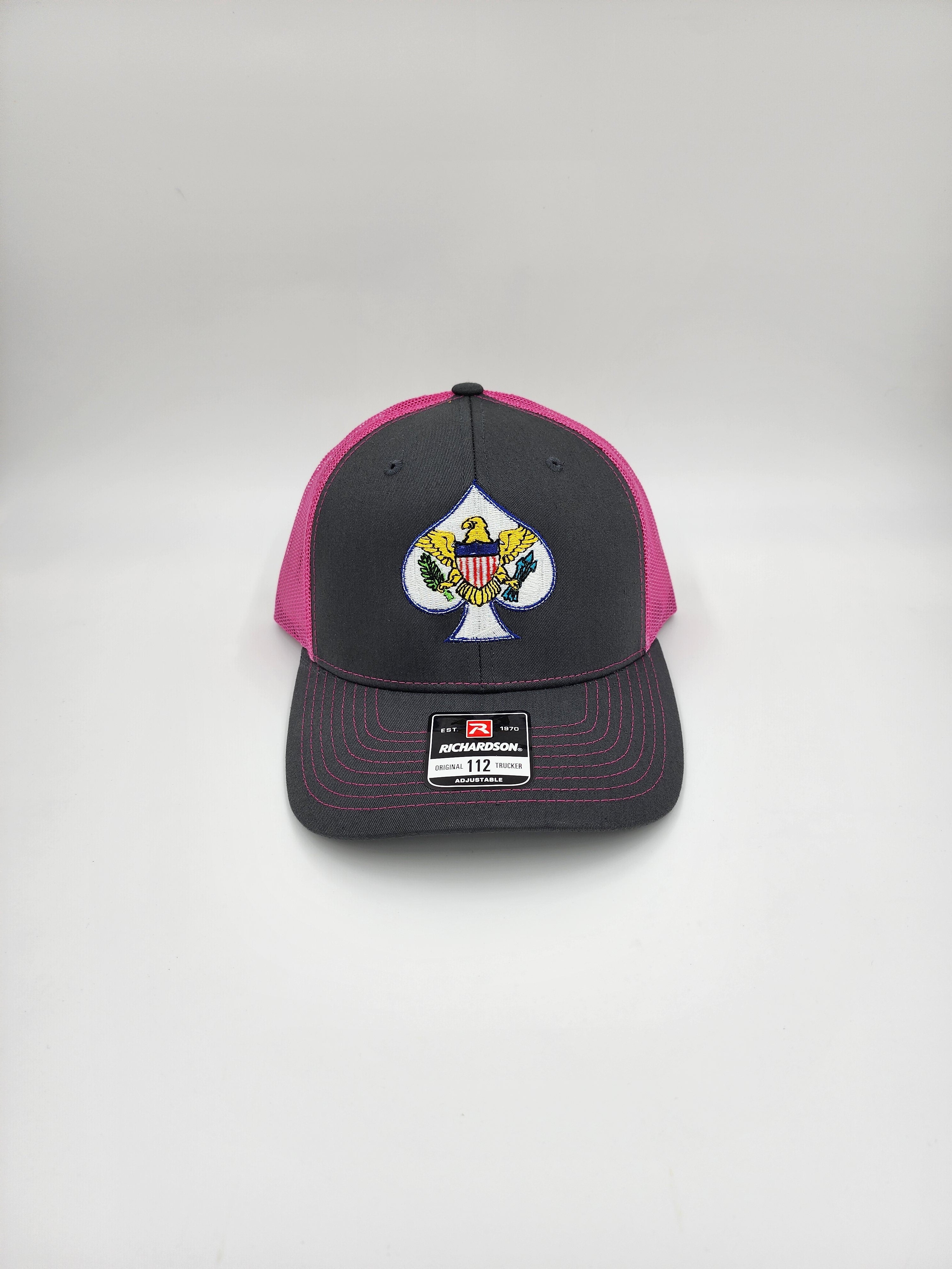 Pink/Grey VI Ace of Spades Classic Trucker Hat