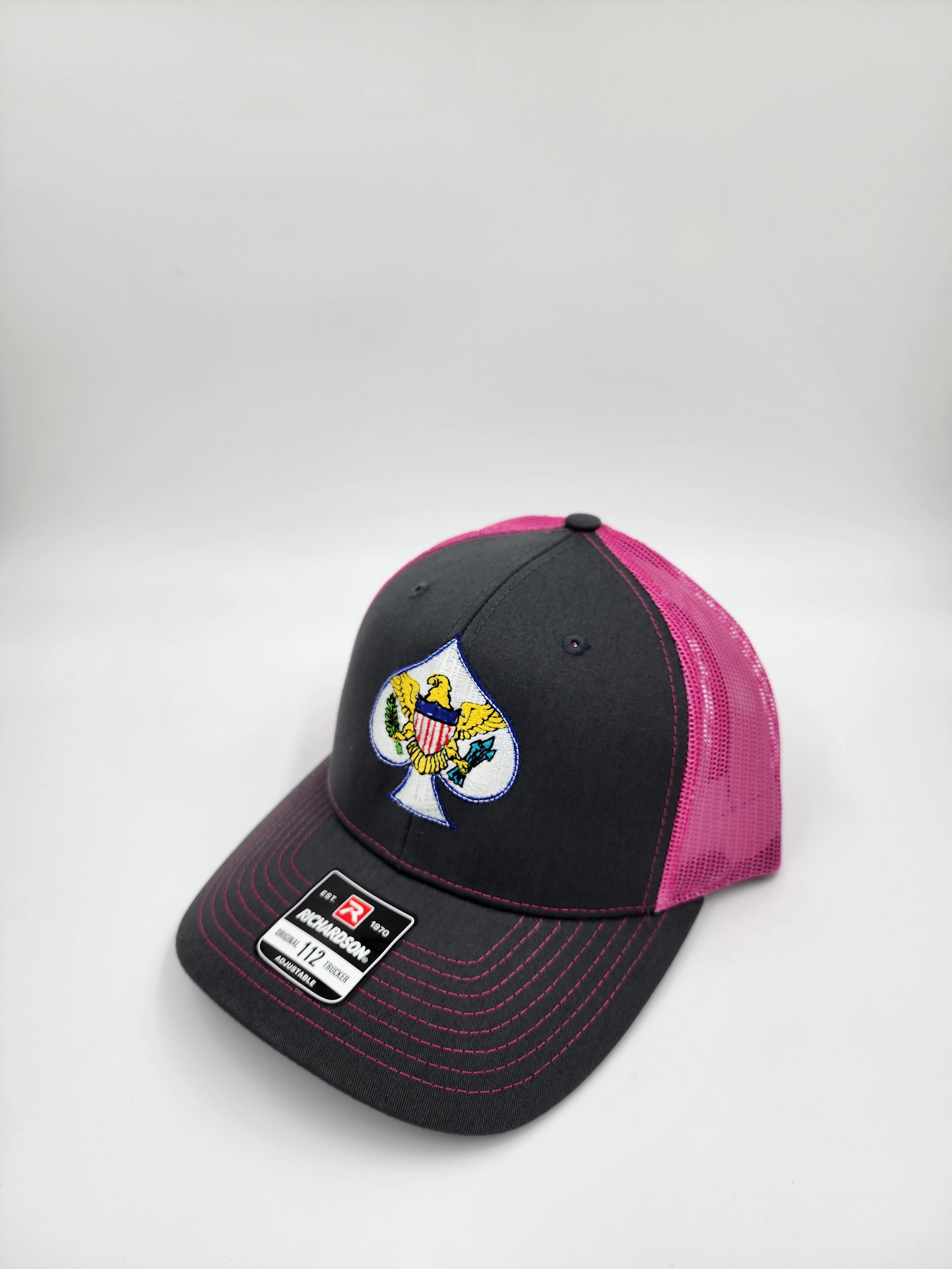 Pink/Grey VI Ace of Spades Classic Trucker Hat