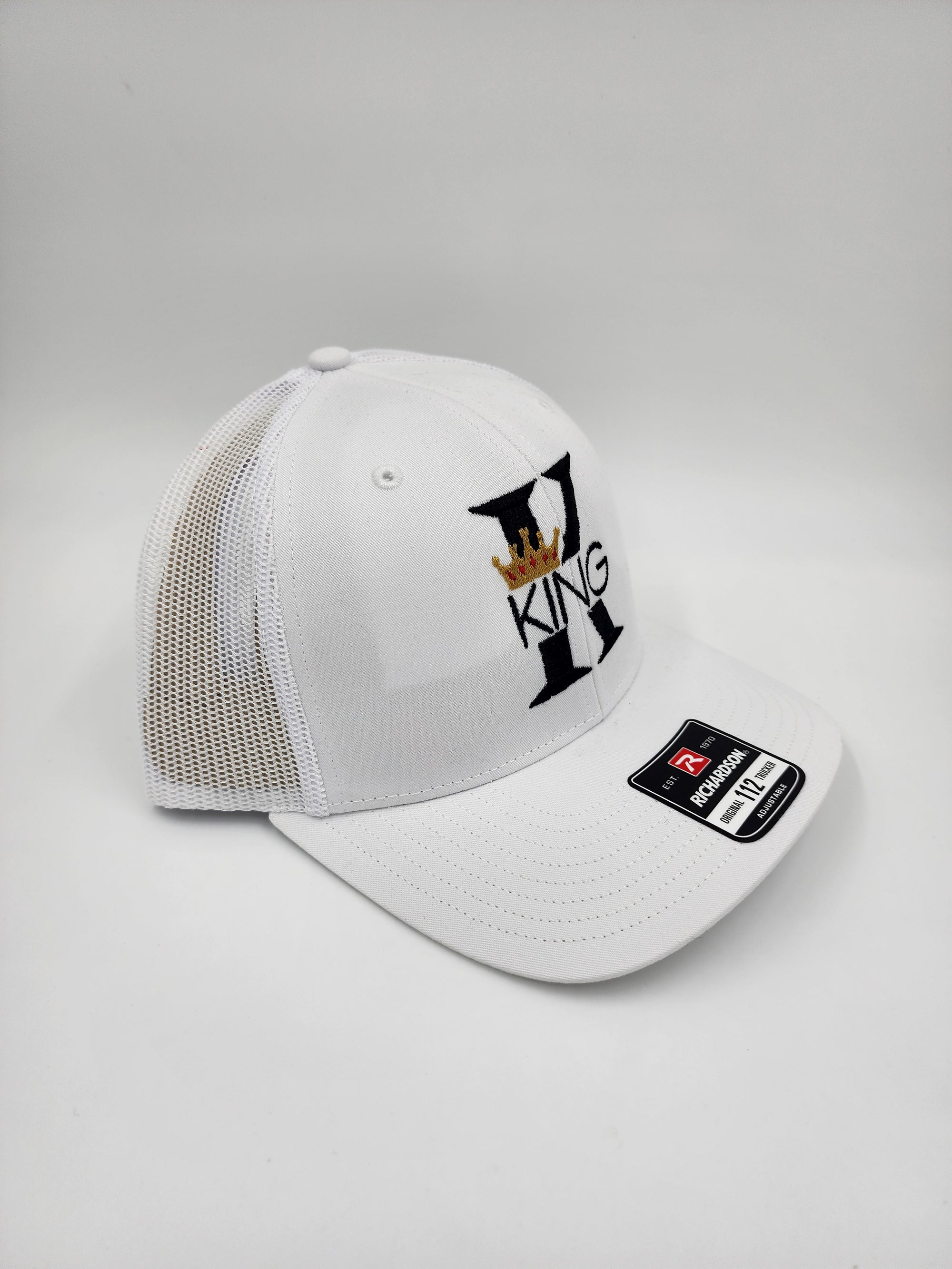 KING "K" Crown Trucker Hat – White Richardson 112