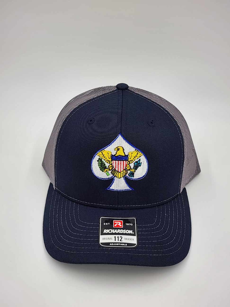 Navy Blue/Grey VI Ace of Spades Classic Trucker Hat